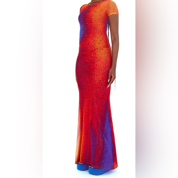 NOA SHORT SLEEVE DRESS - Picture 2 of 4